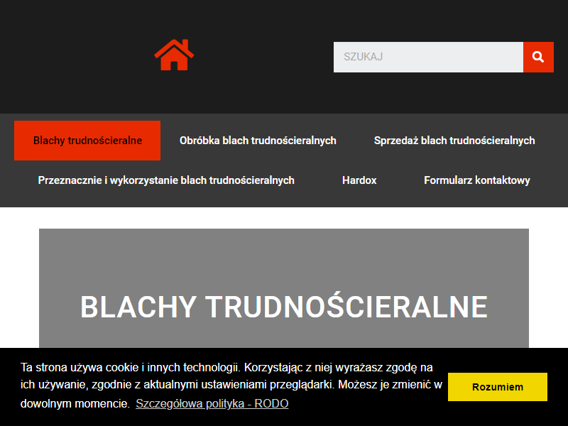 Blacha trudnościeralna od profesjonalnej firmy